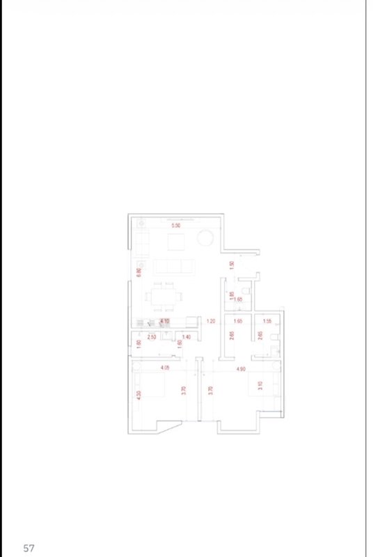 🏡 Model A15 – Ria Al Khail Project  Apartment located on the 2nd floor with an area of 106.75 m² 📐