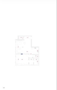 🏡 Model A23 – Ria Al Khail Project  Apartment located on the 1st floor with an area of 88.66 m² 📐