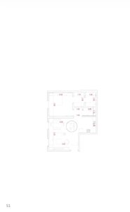 🏡 Model A13 – Ria Al Khail Project  Apartment located on the Ground floor with an area of 71.2m² 📐